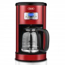 Barsetto coffee maker with 12 cups of coffee, stainless steel coffee machine
