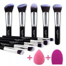 BEAKEY Makeup Brush Set, Premium Synthetic Kabuki