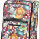 Lily Bloom Midsize 24" Expandable Design Pattern Luggage With Spinner Wheels For Woman (24in, Bliss)