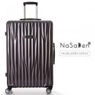 NaSaDen Suitcases with Wheels Aluminium Spinner Luggage German