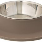 Messy Mutts Single Silicone Feeder with Stainless Bowl