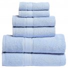Premium Bath Towel 6 Piece Set (2 Bath Towels, 2 Hand Towel, 2 Washclothes)