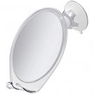 HoneyBull Fogless Shower Mirror for Shaving | Shatterproof with Suction, Swivel & Razor Hook