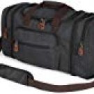 Plambag Canvas Duffle Bag for Travel, 50L Duffel Overnight Weekend Bag(Dark Gray)