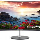 Sceptre 27" Curved 75Hz LED Monitor HDMI VGA Build-in Speakers