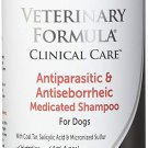 Veterinary Formula Clinical Care Antiparasitic and Antiseborrheic Medicated Shampoo for Dogs