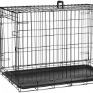AmazonBasics Single Door & Double Door Folding Metal Dog Crate