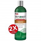 Vet’s Best Flea and Tick Advanced Strength Dog Shampoo | Flea Treatment for Dogs