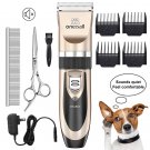 oneisall Dog Shaver Clippers Low Noise Rechargeable Cordless Electric Quiet Hair