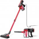 MOOSOO Vacuum Cleaner Corded Stick Vacuum with HEPA Filter 17Kpa