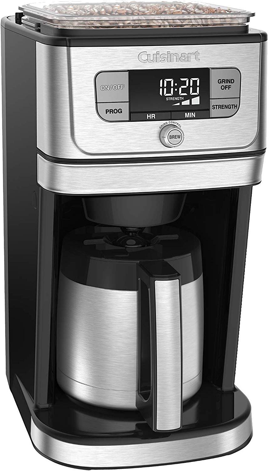 Cuisinart DGB-850 Fully Automatic Burr Grind & Brew Thermal coffeemaker, 10 Cup, Black