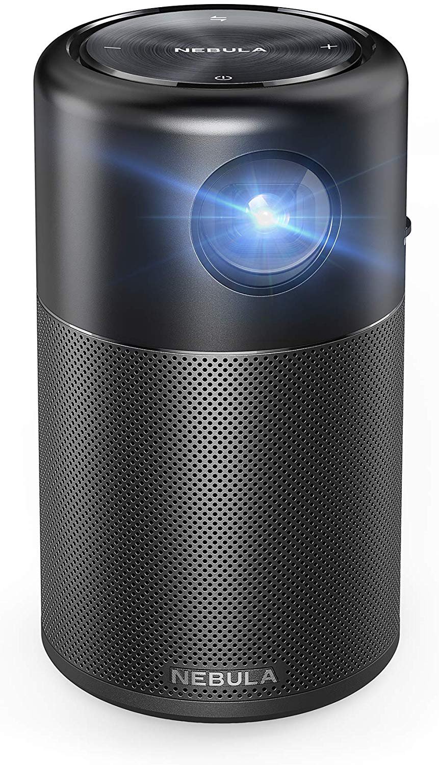 Nebula Capsule, by Anker, Smart Wi-Fi Mini Projector, Black