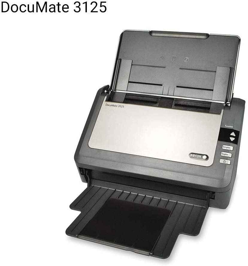 Xerox DocuMate 3125 Duplex Scanner with Document Feeder for PC and Mac