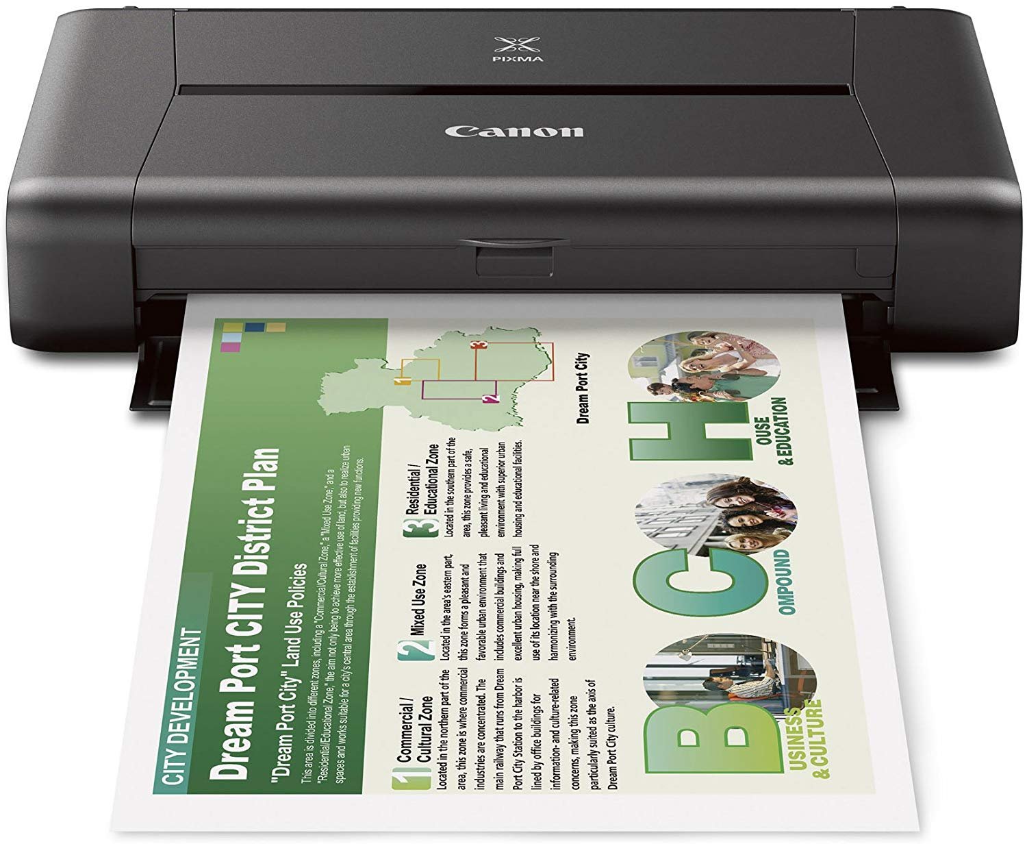 CANON PIXMA iP110 Wireless Mobile Printer With Airprint(TM) And Cloud Compatible