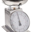 Taylor Stainless Steel Analog Kitchen Scale, 11 Lb. Capacity