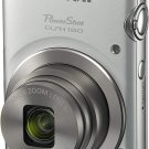 Canon PowerShot ELPH 180 Digital Camera w/Image Stabilization and Smart AUTO Mode (Silver)