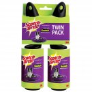 Scotch-Brite Pet Hair Roller, Twin Pack, 56-Sheets/Roller (112 Sheets Total)