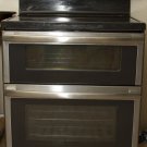 GE Electric Double Oven Convection Range