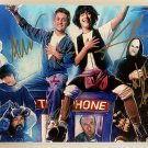 Bill and Ted's Excellent Adventure cast signed autographed 8x12 photo Keanu Reeves photograph Bill and Ted's Excellent Adventure cast signed autographed 8x12 photo Keanu Reeves photograph