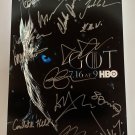 Game of Thrones cast signed autographed 8x12 photo Kit Harington Peter Dinklage