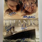 Titanic cast signed autographed 8x12 photo Leonardo Dicaprio Kate Winslet Bill Paxton Titanic cast signed autographed 8x12 photo Leonardo Dicaprio Kate Winslet Bill Paxton