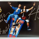 Bill and Ted's Excellent Adventure cast signed autographed 8x12 photo Keanu Reeves