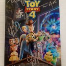 Toy Story 4 cast signed autographed 8x12 photo Tom Hanks Tim Allen photograph Toy Story 4 cast signed autographed 8x12 photo Tom Hanks Tim Allen photograph
