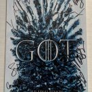 Game of Thrones Season 8 cast signed autographed 8x12 photo Kit Harington Emilia Clarke Game of Thrones Season 8 cast signed autographed 8x12 photo Kit Harington Emilia Clarke