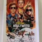 Once Upon a Time in Hollywood cast signed autographed 8x12 photo Leonardo Dicaprio Brad Pitt Once Upon a Time in Hollywood cast signed autographed 8x12 photo Leonardo Dicaprio Brad Pitt