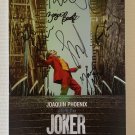 JOKER 2019 cast signed autographed 8x12 photo Joaquin Phoenix photograph autographs