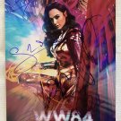 Wonder Woman 1984 cast signed autographed 8x12 photo Gal Gadot Chris Pine WW84 Wonder Woman 1984 cast signed autographed 8x12 photo Gal Gadot Chris Pine WW84