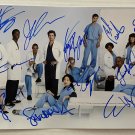 Grey's Anatomy cast signed autographed 8x12 photo Ellen Pompeo Justin Chambers