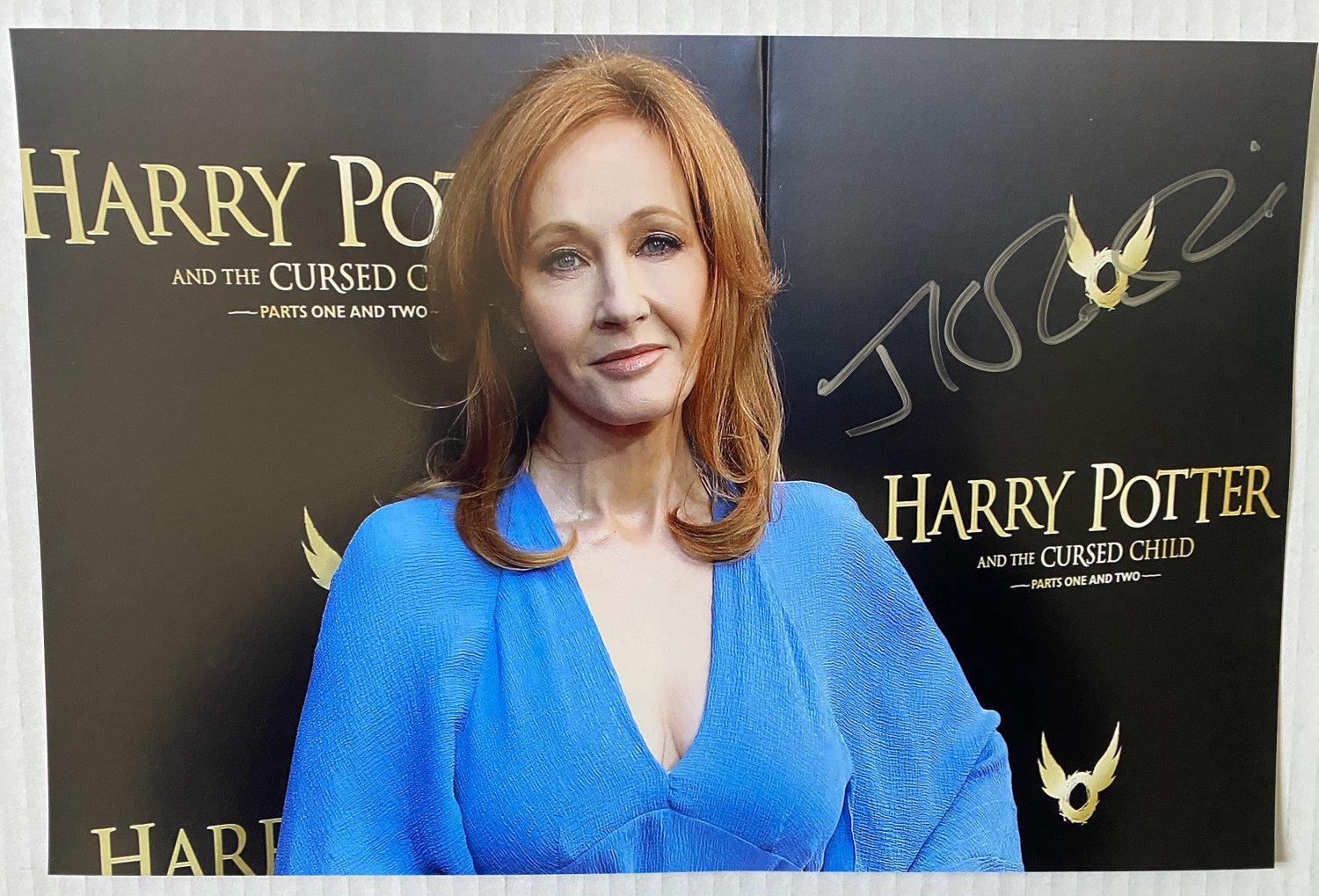 J.K. Rowling signed autographed 8x12 photo photograph Harry Potter