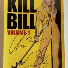 Kill Bill Volume 1 cast signed autographed 8x12 photo Uma Thurman David Carradine Kill Bill Volume 1 cast signed autographed 8x12 photo Uma Thurman David Carradine