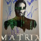 The Matrix 4 Resurrections Keanu Reeves cast signed autographed 8x12 photo photograph