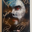 Morbius cast signed autographed 8x12 photo Lared Leto photograph MARVEL