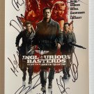 Inglorious Basterds cast signed autographed 8x12 photo Brad Pitt photograph