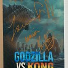 Godzilla VS Kong cast signed autographed 8x12 photo Millie Bobby Brown photograph