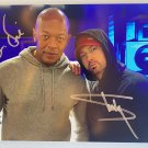 Eminem Dr. Dre dual signed autographed 8x12 photo photograph Slim Shady Eminem Dr. Dre dual signed autographed 8x12 photo photograph Slim Shady