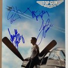 Top Gun Maverick cast signed autographed 8x12 photo Tom Cruise photograph