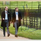 Prince William Prince Harry dual signed autographed 8x12 photo photograph Royalty Prince William Prince Harry dual signed autographed 8x12 photo photograph Royalty