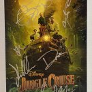 Jungle Cruise cast signed autographed 8x12 photo The Rock Dwayne Johnson photograph