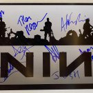 Nine Inch Nails band signed autographed 8x12 photo Trent Reznor autographs