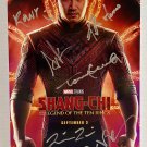 Shang-Chi and the Legend of the Ten Rings cast signed autographed 8x12 photo Simu Liu Shang-Chi and the Legend of the Ten Rings cast signed autographed 8x12 photo Simu Liu