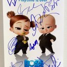 The Boss Baby Family Business cast signed autographed 8x12 photo Amy Sedaris autographs The Boss Baby Family Business cast signed autographed 8x12 photo Amy Sedaris autographs