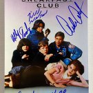 The Breakfast Club cast signed autographed 8x12 photo Judd Nelson autographs
