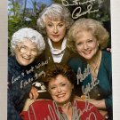 The Golden Girls cast signed autographed 8x12 photo Betty White Bea Arthur autographs The Golden Girls cast signed autographed 8x12 photo Betty White Bea Arthur autographs