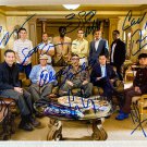 Ocean's Eleven cast signed autographed 8x12 photo Brad Pitt George Clooney autographs