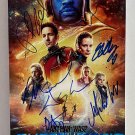 Ant-Man and the Wasp Quantumania cast signed autographed 8x12 photo Paul Rudd Evangeline Lilly Ant-Man and the Wasp Quantumania cast signed autographed 8x12 photo Paul Rudd Evangeline Lilly