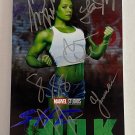 She-Hulk cast signed autographed 8x12 photo Tatiana Maslany Mark Ruffalo autographs